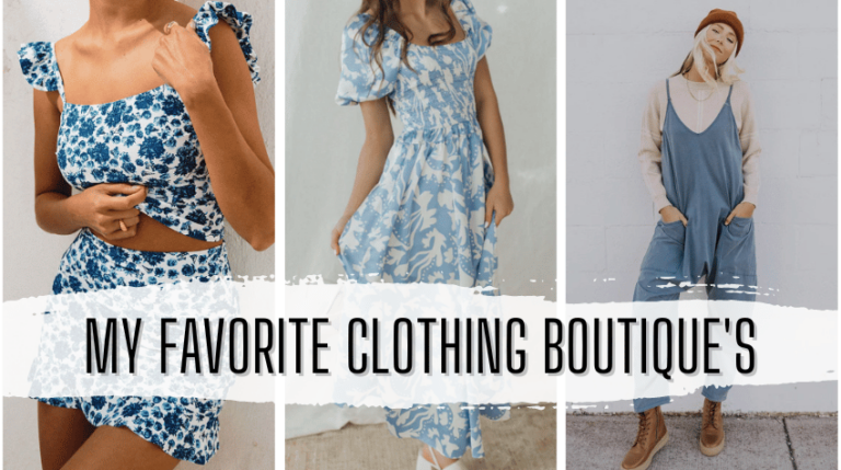 My 5 favorite clothing boutiques for women