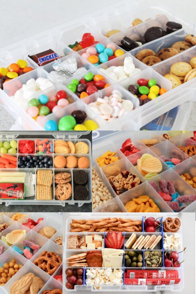 travel snack storage container