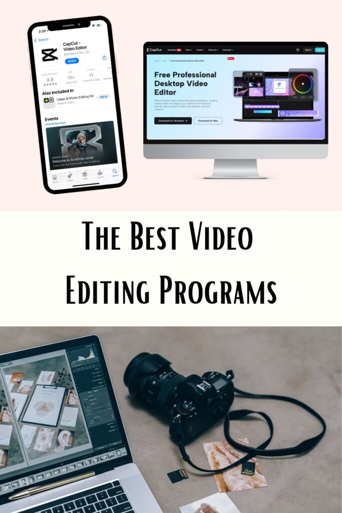 The best video editing software for desktop and phones