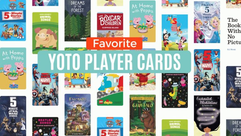 Our favorite Yoto Player cards for kids