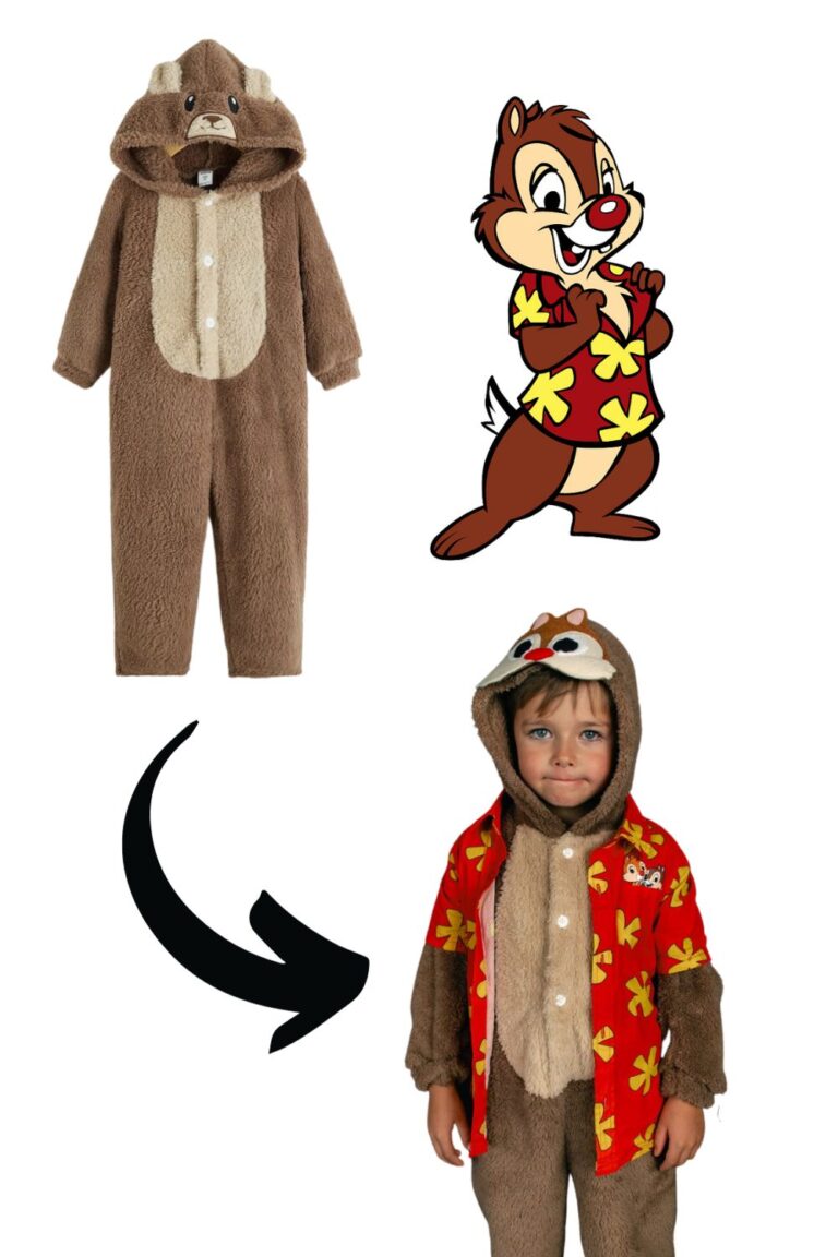 How to make the best Chip n Dale Rescue Rangers Costume - Coco's Caravan
