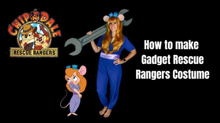 How to make a Gadget rescue rangers costume