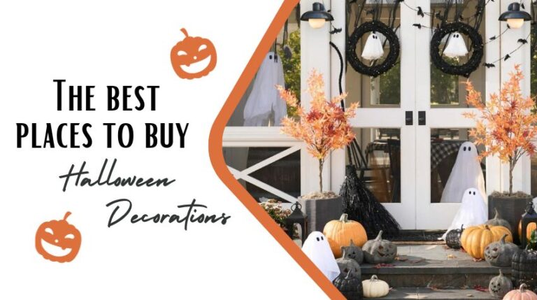 The best places to buy Halloween decorations