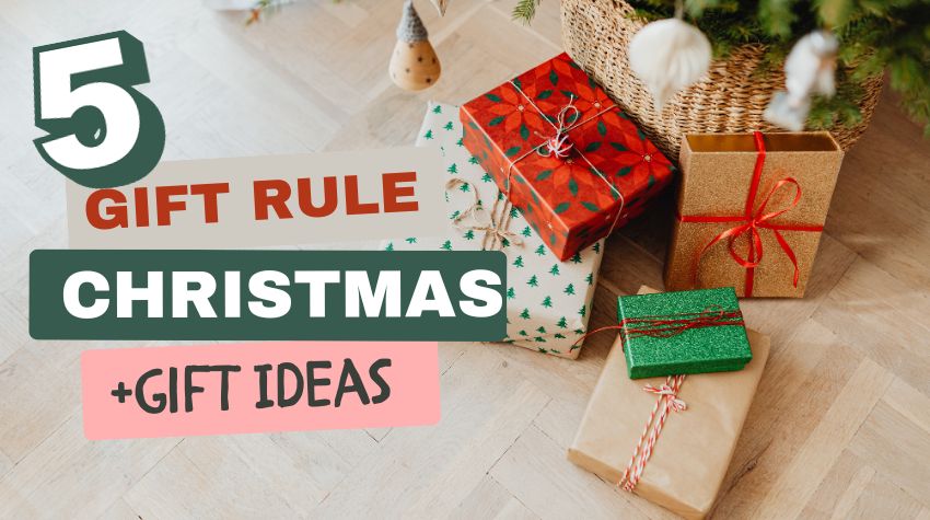 The five gift rule for christmas shopping