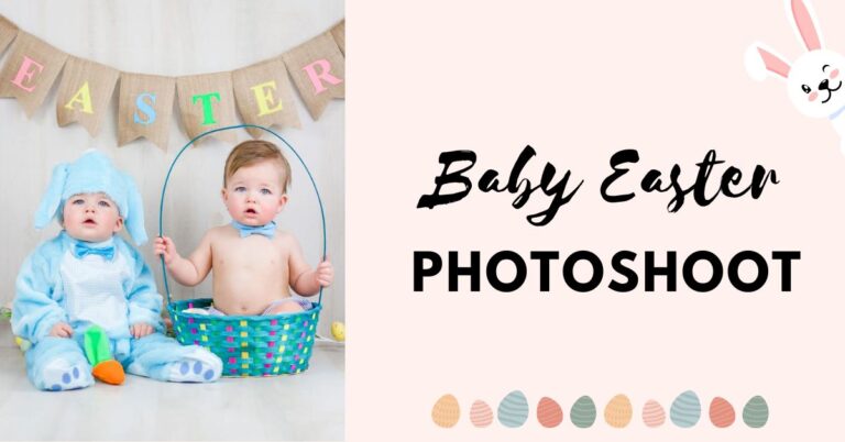 How to take your own Easter baby photoshoot