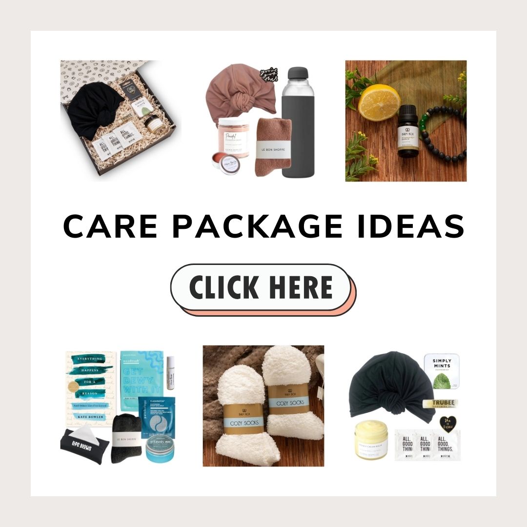 The best chemo care package to take to a friend