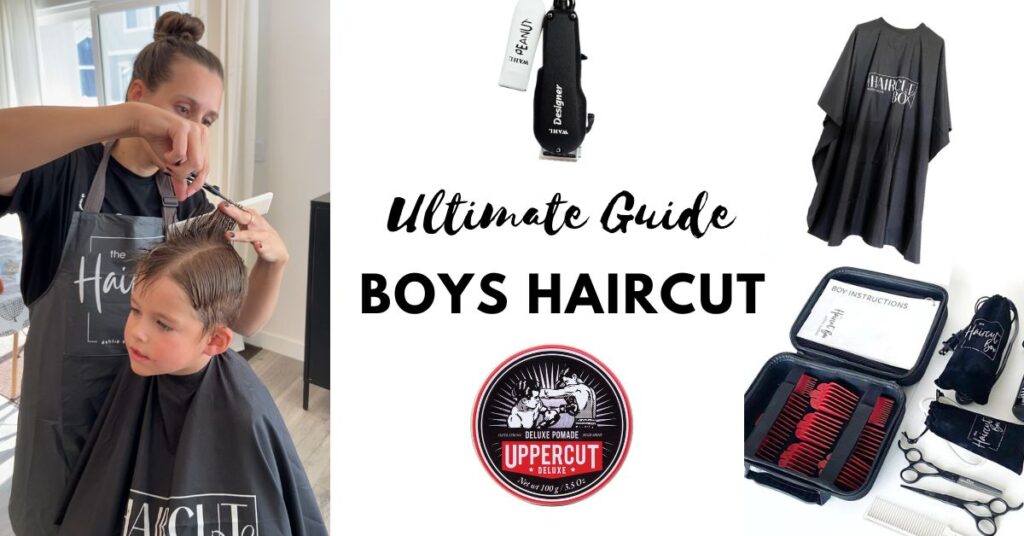 How to do little boy haircuts at home