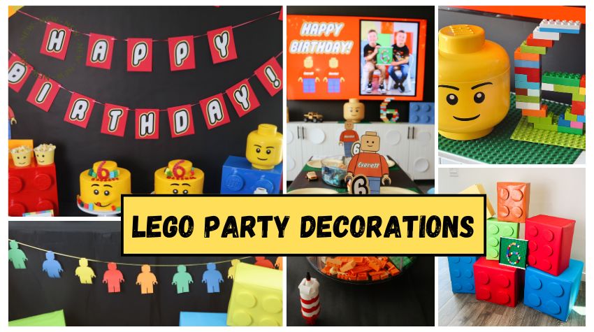 If you’re looking for some great Lego birthday decorations, then you’ve come to the right place. I’ll show you how to create this amazing superhero backdrop and table decorations. Continue reading for links to all the products below.