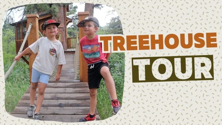 Our fun Treehouse Tour