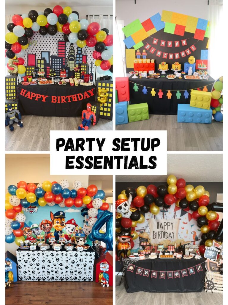 Planning a kids' birthday party? These are my birthday party must haves I use every year—affordable, reusable, and perfect for stress-free celebrations!