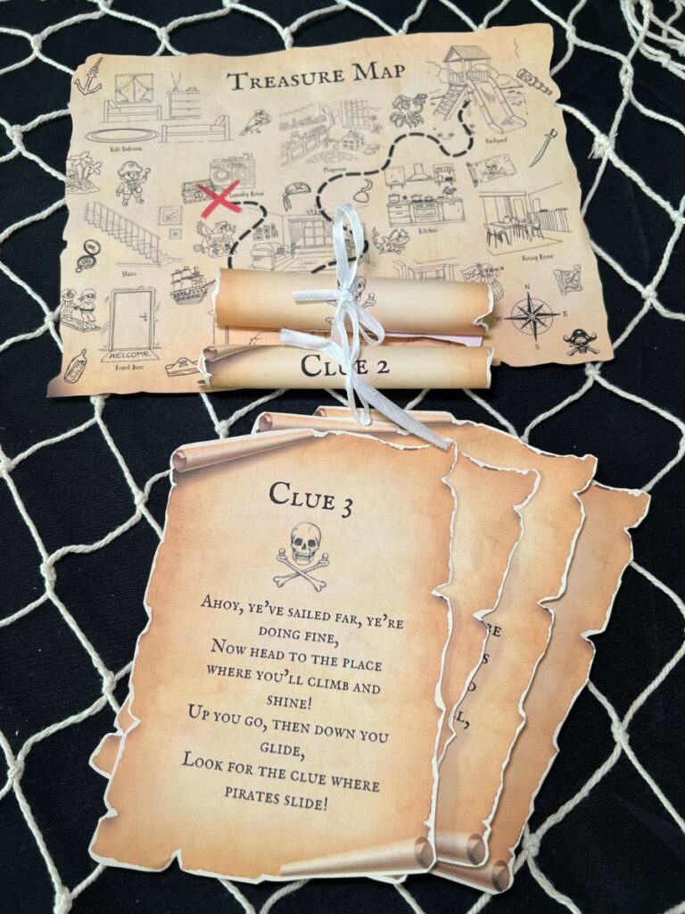 Set sail for fun with these exciting pirate party games! From treasure hunts (with free printables) to coloring wooden swords, discover creative and adventurous games that will keep kids entertained all party long.