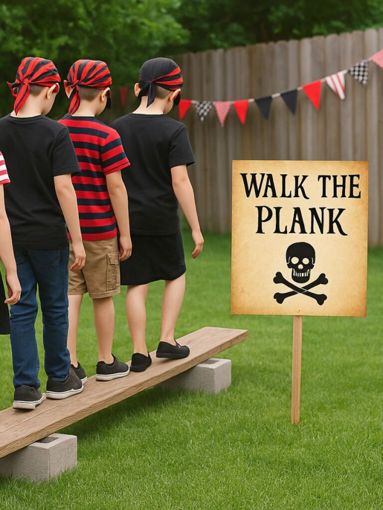 Set sail for fun with these exciting pirate party games! From treasure hunts (with free printables) to coloring wooden swords, discover creative and adventurous games that will keep kids entertained all party long.