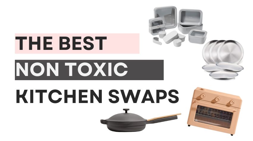 I wanted a healthier home for my family, so I started with the kitchen. Here are the simple, non toxic swaps I made to reduce harmful chemicals and create a echo-friendly kitchen.
