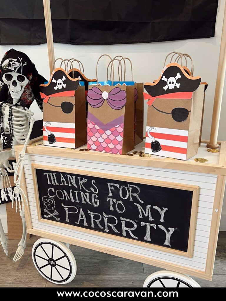 Create fun and easy pirate party favors with free printable mermaid and pirate designs! Perfect for kids’ birthday parties, these DIY favors add a creative touch your guests will love.