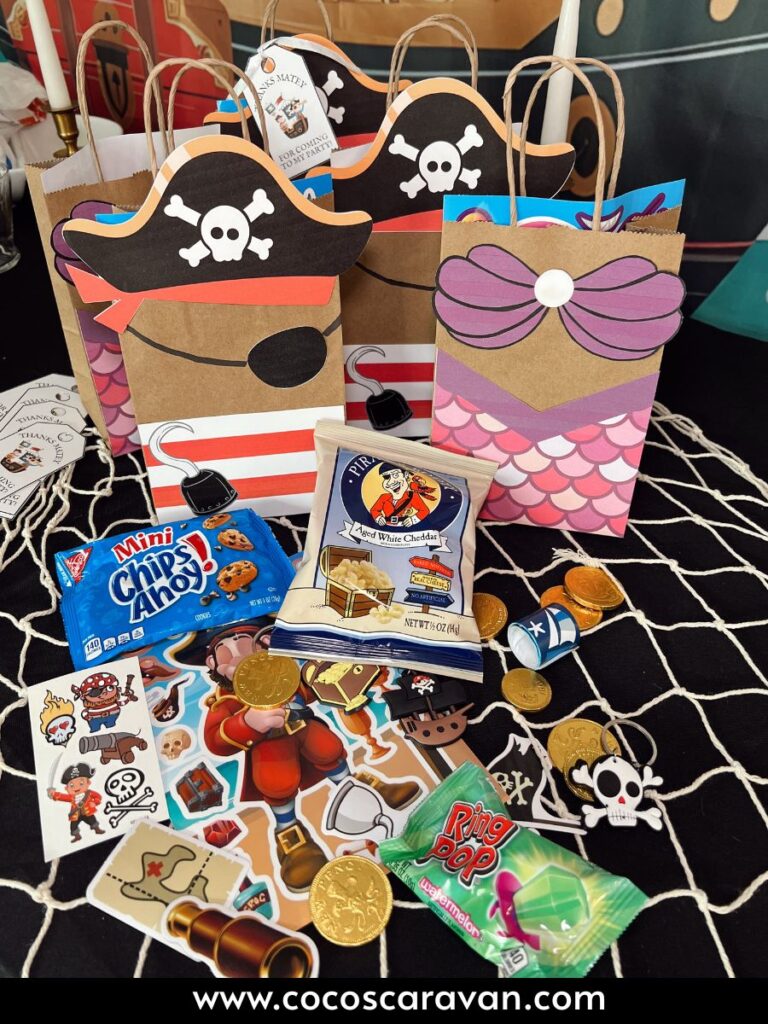 Create fun and easy pirate party favors with free printable mermaid and pirate designs! Perfect for kids’ birthday parties, these DIY favors add a creative touch your guests will love.