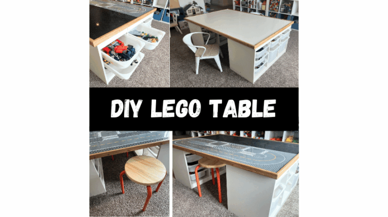 How to Make a LEGO Table Top That Doubles as an Activity Table