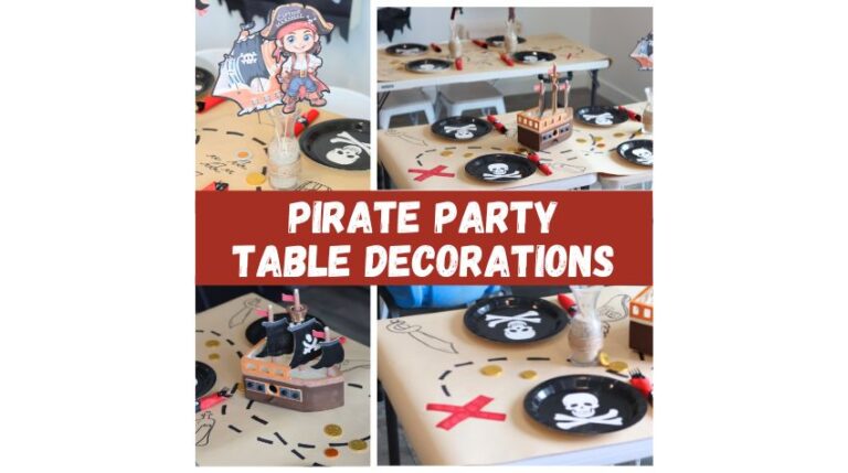 How to create pirate party table decorations kids will love