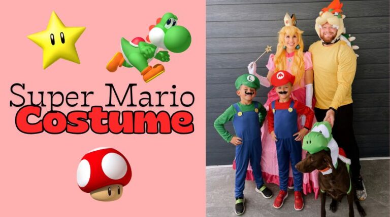 How to Make a Super Mario Costume for the Whole Family