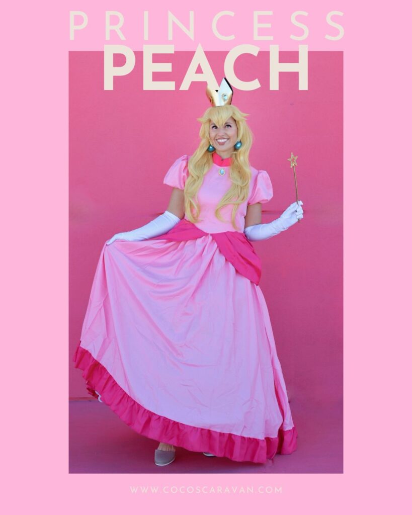 Learn how to make a DIY Princess Peach costume! I’ll show you step-by-step how to style and animate the wig, craft her signature earrings, and bring the beloved Nintendo princess to life for cosplay or Halloween