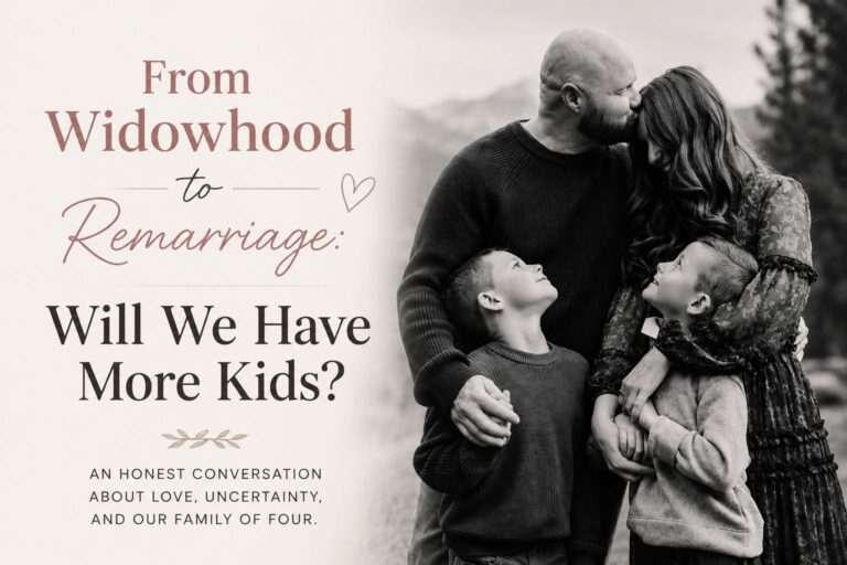 From Widowhood to Remarriage: Will We Have More Kids?
