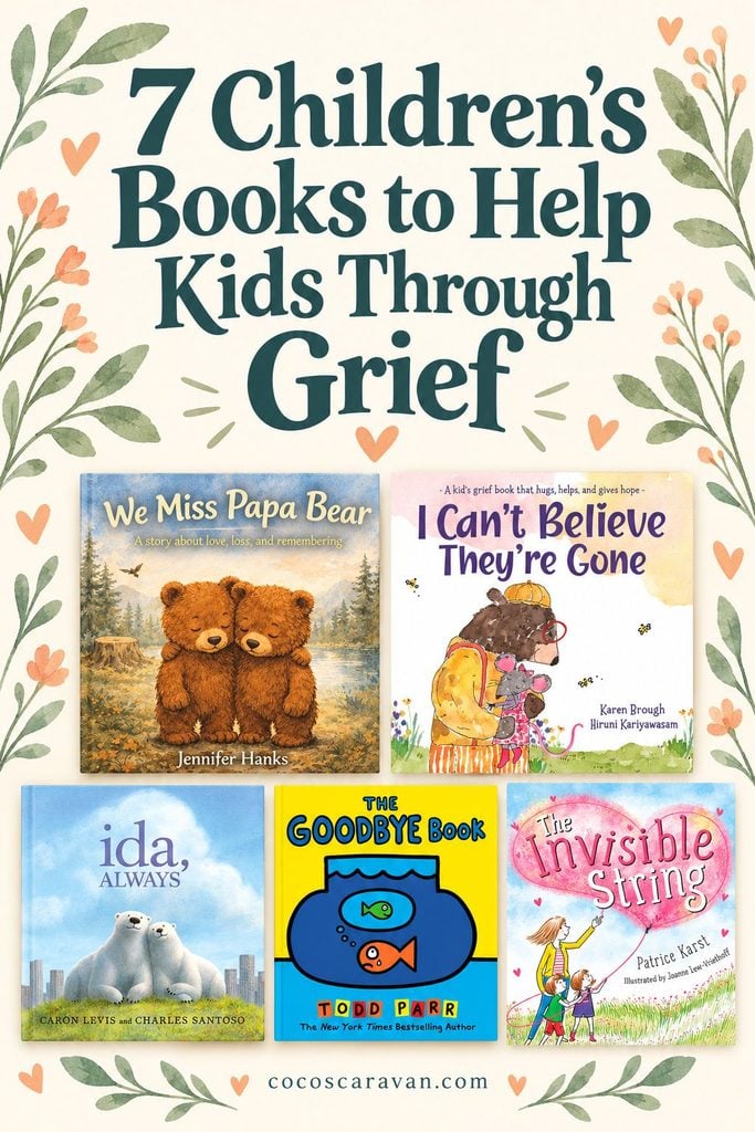 Explore children’s books about grief that help kids understand loss, express their feelings, and remember someone they love.