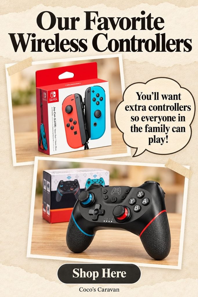Discover our favorite Nintendo Switch games to play as a family, with age suggestions, player counts, and tips for your next family game night!